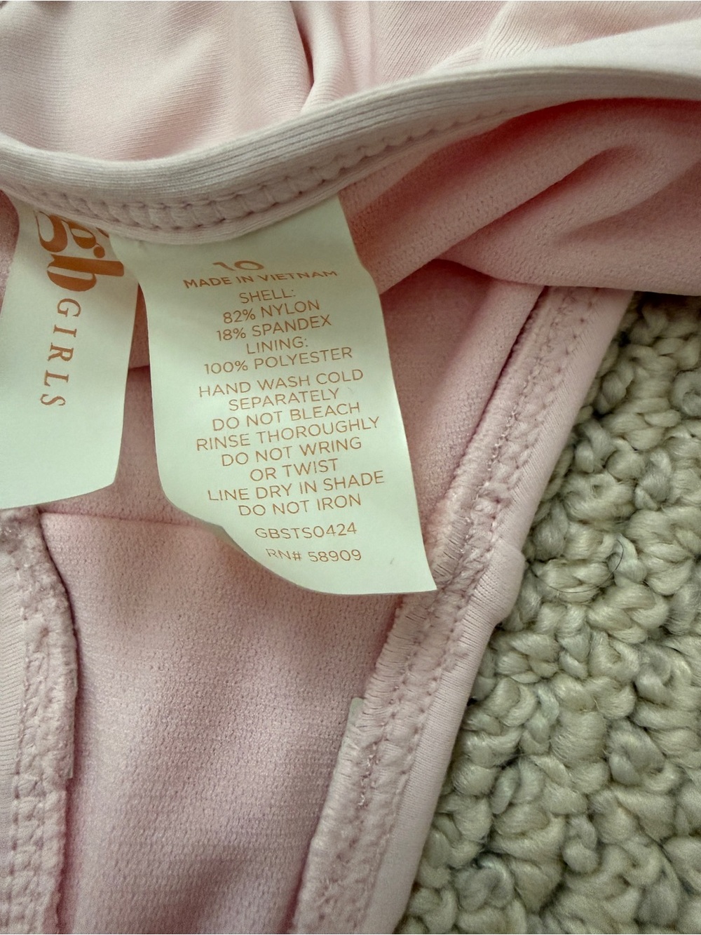 gb Girls Rick Rack Ruffle Bikini - Picture 4 of 6